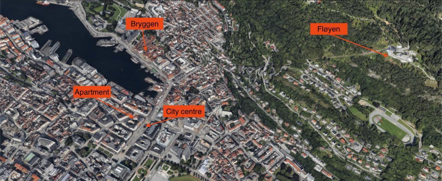 2 Min To Bryggen - Rooftop - Office With 49" Screen Bergen Exterior foto